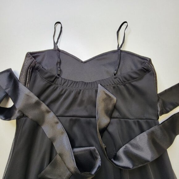 Black Evening Dress Gown- Size M - New! - Picture 12 of 15